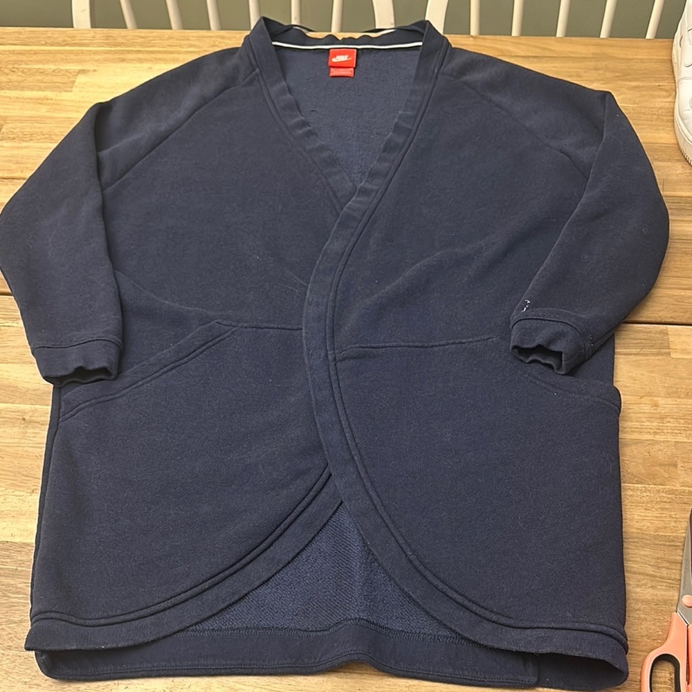 NIKE OPEN FRONT CARDIGAN - Picture 2 of 6